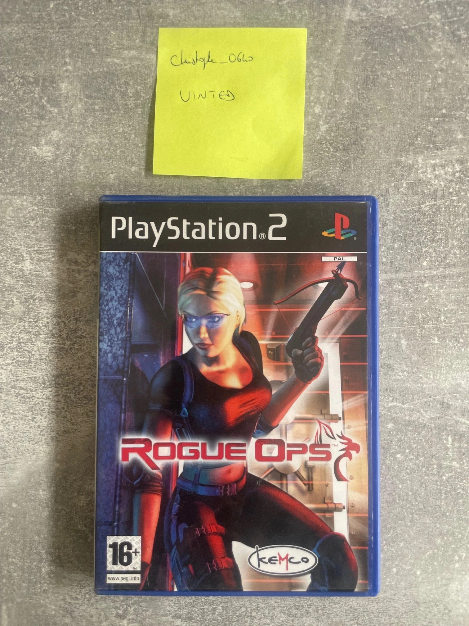 Jeu Rogue ops pour Sony PS2 / playstation 2 en français.